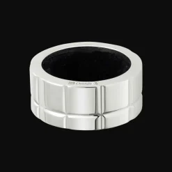 Anneau de bacchus en métal Argenté