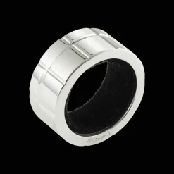 Anneau de bacchus en métal Argenté