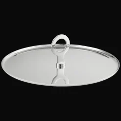 Assiette à cocktail en acier