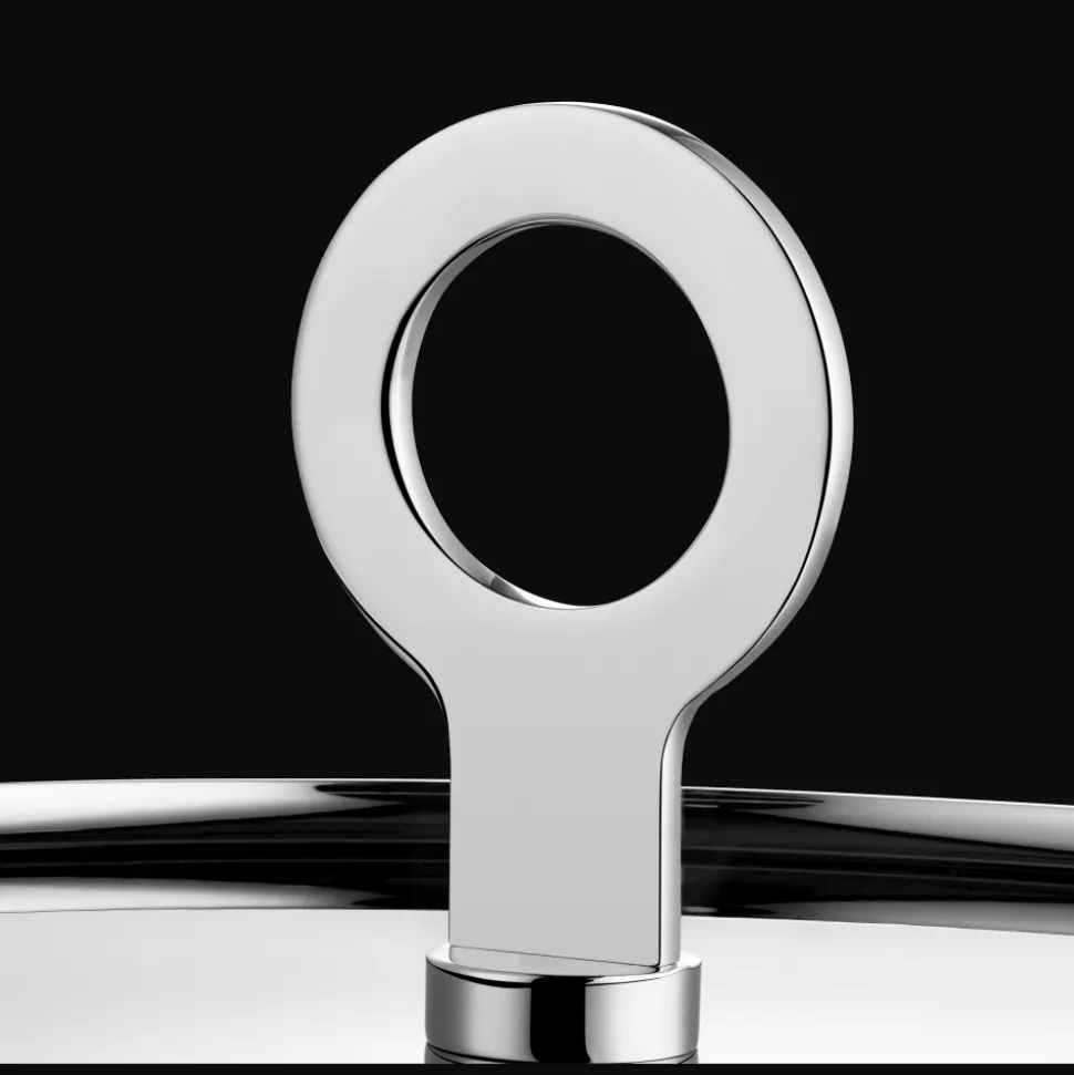 Assiette à cocktail en acier