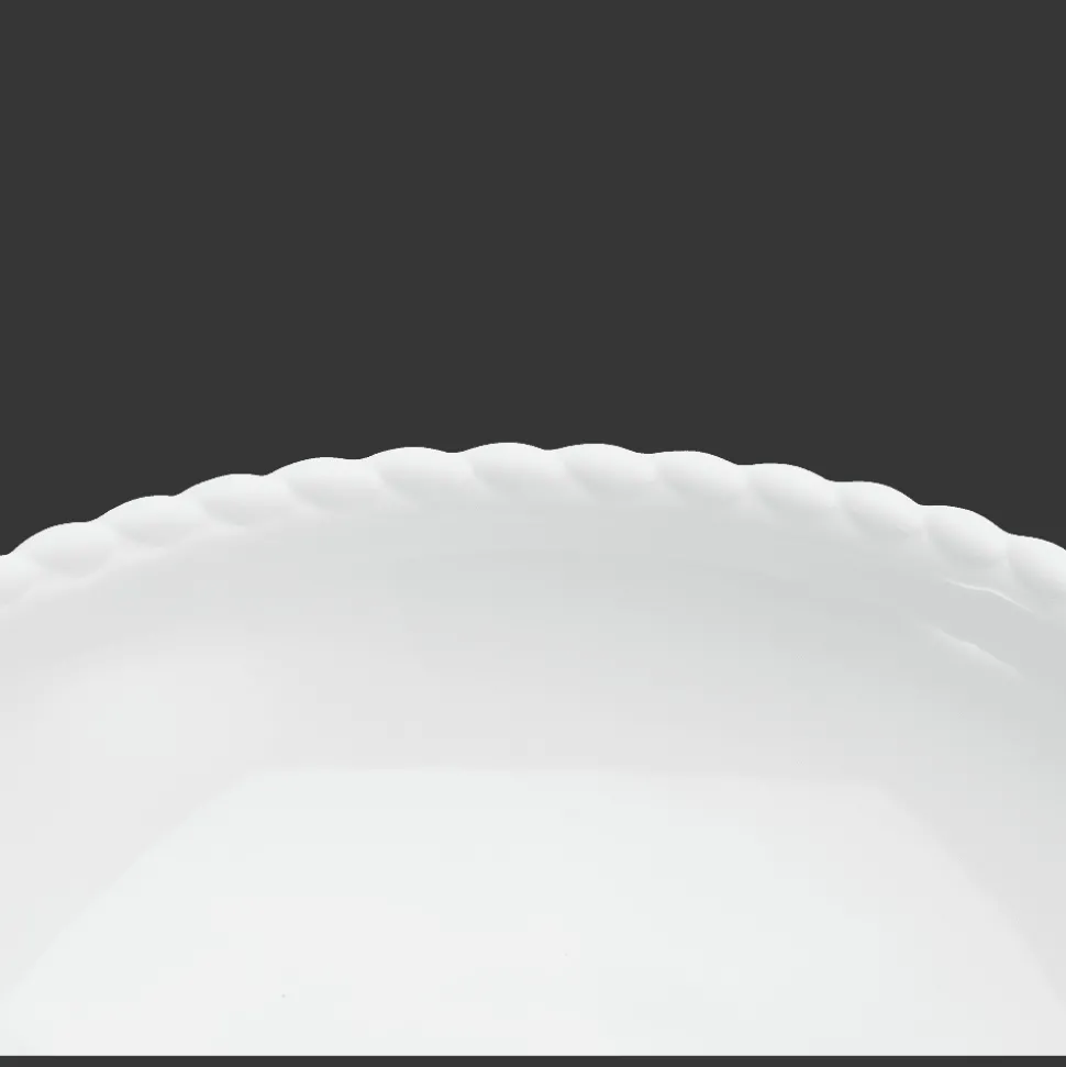 Assiette à pâtes en Porcelaine