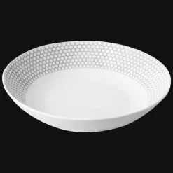 Assiette creuse à calotte en porcelaine