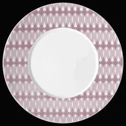 Assiette de présentation en porcelaine