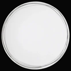 Assiette plate américaine Vertigo Porcelaine