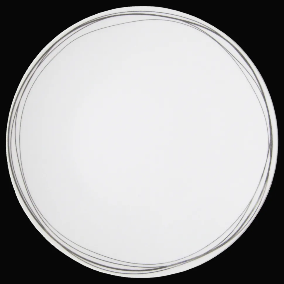 Assiette plate américaine Vertigo Porcelaine