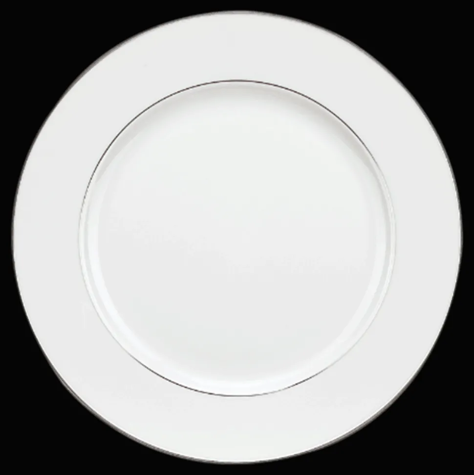 Assiette plate américaine en Porcelaine