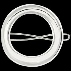 Barrette en argent massif