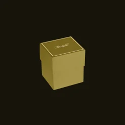 Bijou de bougie en métal argenté