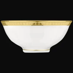 Bol à soupe en porcelaine finition Or