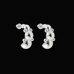 Boucles d'oreilles en argent massif
