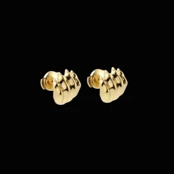 Boucles d'Oreilles en Vermeil Or 24 carats