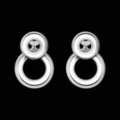 Boucles d'oreilles pendantes en Argent massif