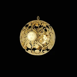 Boule de Noël millésimée Dorée en métal argenté - Edition 2023