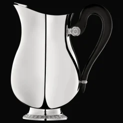 Broc à eau en métal argenté