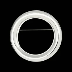 Broche en argent massif