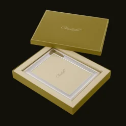 Cadre à photo argenté - pour photo de 18 x 24 cm