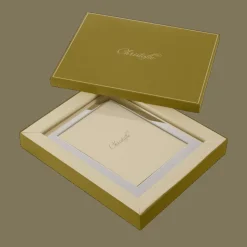 Cadre à photo argenté - pour photo de 18 x 24 cm