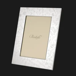 Cadre à photo argenté - pour photo de 13 x 18 cm