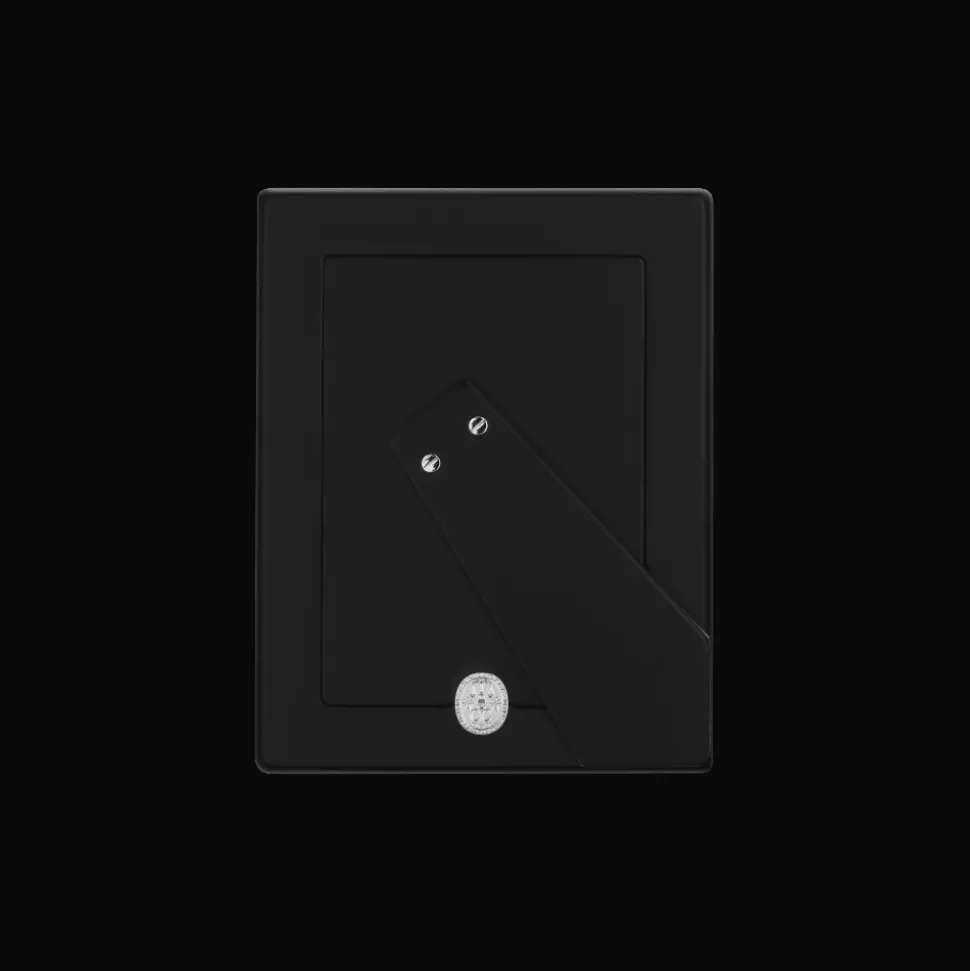 Cadre à photo argenté - pour photo de 9 x 13 cm