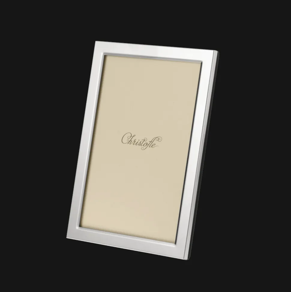 Cadre à photo argenté - pour photo de 10 x 15 cm