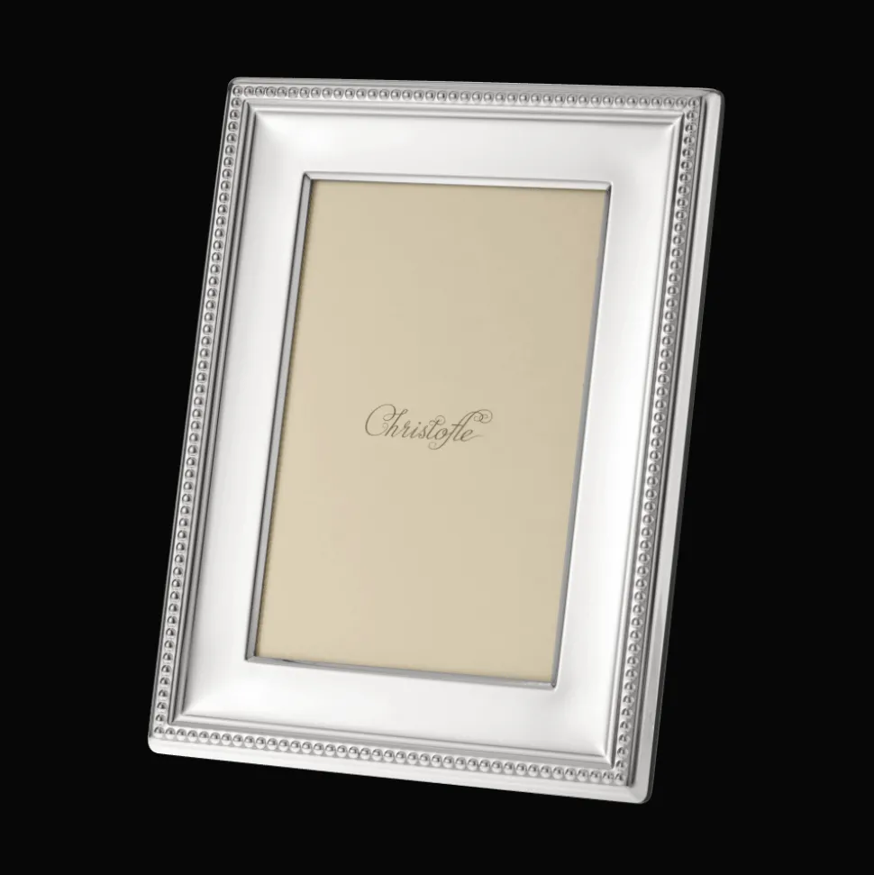 Cadre à photo argenté - pour photo de 13 x 18 cm