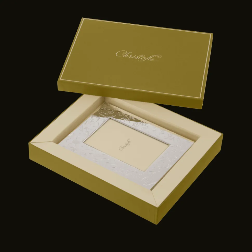 Cadre à photo argenté - pour photo de 10 x 15 cm