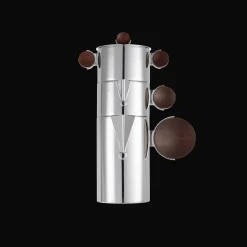Cafetière Gigogne en métal argenté