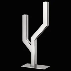 Candélabre 2 bougies en acier