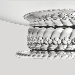 Centre de table en Métal Argenté