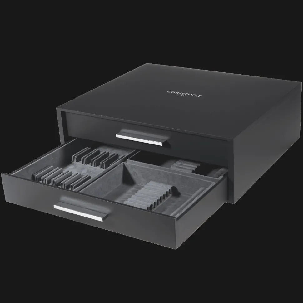 Coffre de rangement 72 ou 84 pièces (vendu sans couverts)