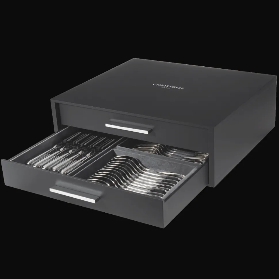 Coffre de rangement 72 ou 84 pièces (vendu sans couverts)