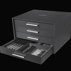 Coffre de rangement 156 ou 168 pièces (vendu sans couverts)