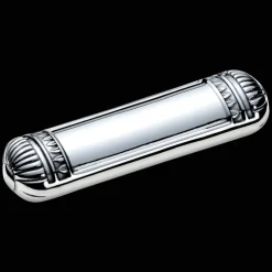 Coffret de 2 porte-couteaux en métal argenté