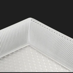 Coffret Vide-poche en porcelaine finition Platine