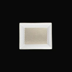 Coffret Vide-poche en porcelaine finition Or