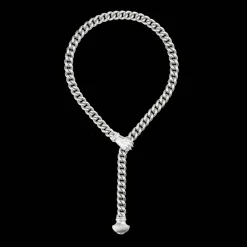 Collier en Argent Massif Rhodié