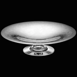 Coupe à fruits en métal argenté