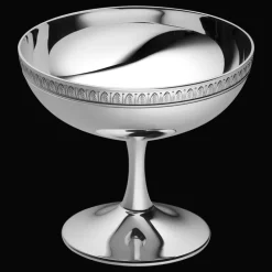 Coupe à glace en métal argenté