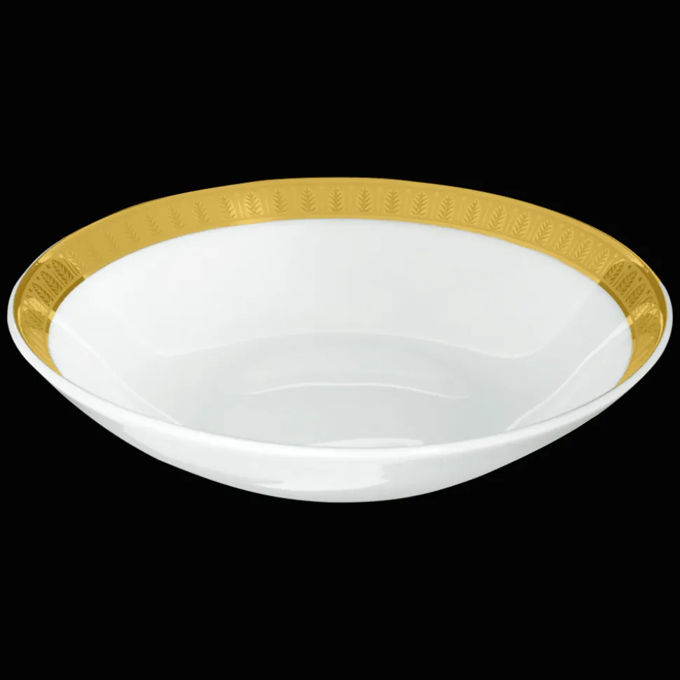 Coupelle chinoise en porcelaine et finition or