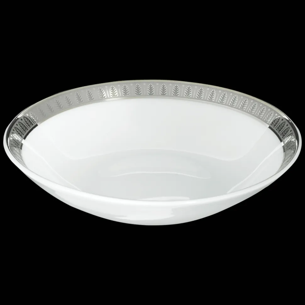 Coupelle chinoise en porcelaine et finition platine