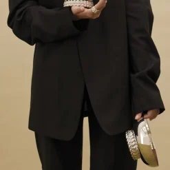 Coupelle Grand Modèle en Métal Argenté