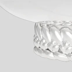 Coupelle Grand Modèle en Métal Argenté