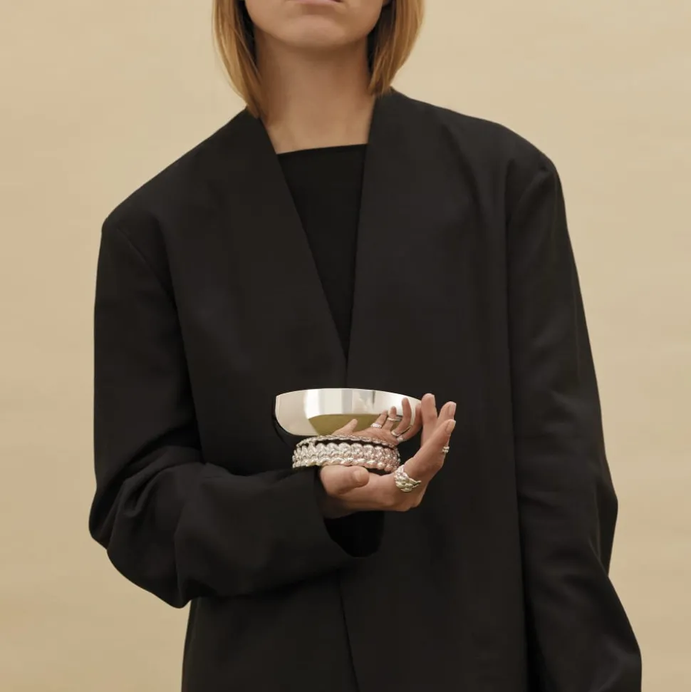 Coupelle Petit Modèle en Métal Argenté