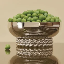 Coupelle Petit Modèle en Métal Argenté