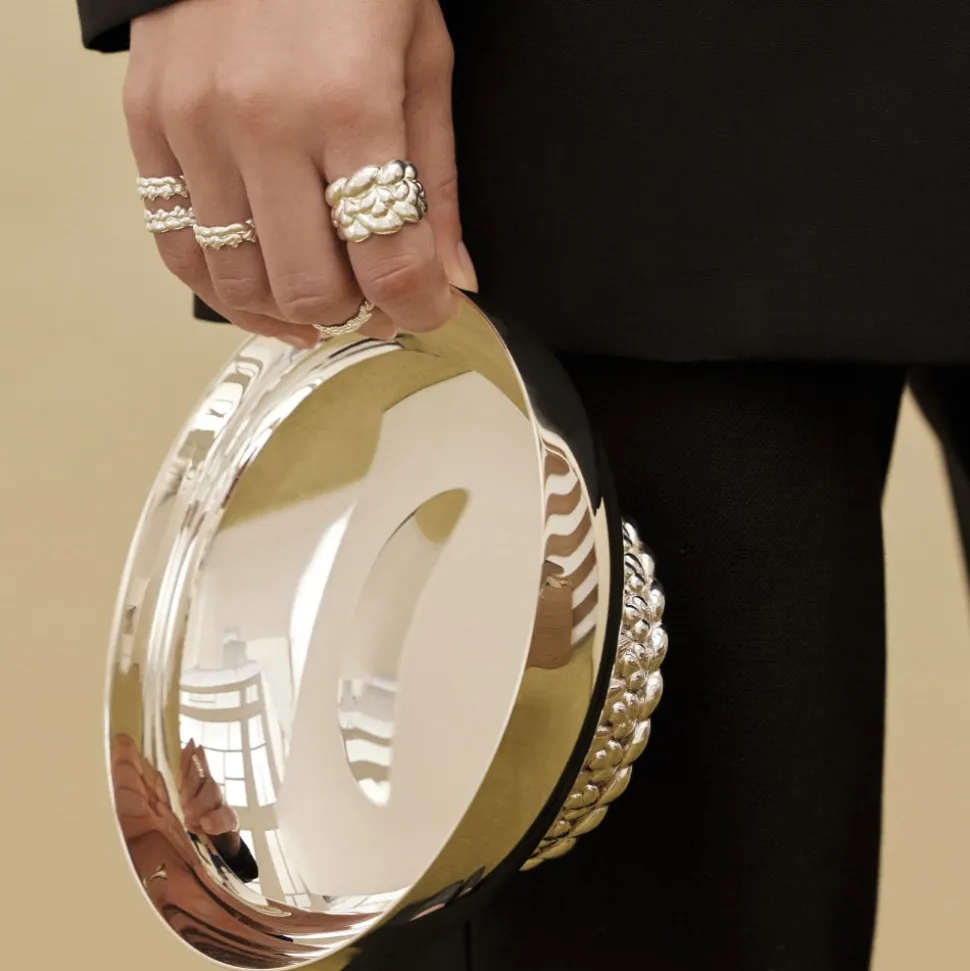 Coupelle Petit Modèle en Métal Argenté