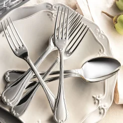 Couteau standard en métal argenté