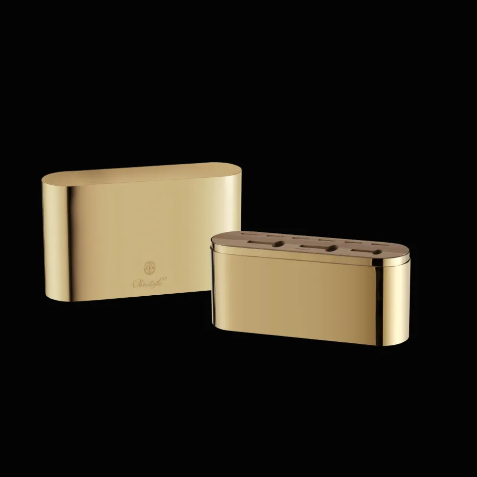 Écrin en Acier Or - 24 pièces en acier (vendu sans couverts)