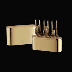 Écrin en Acier Or - 24 pièces en acier (vendu sans couverts)