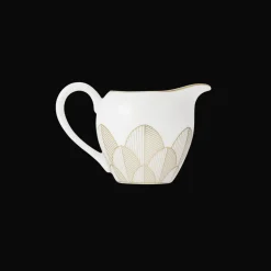 Crémier 25cl en porcelaine finition Or