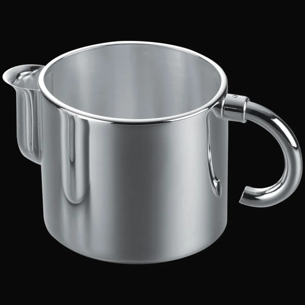 Crémier en métal argenté